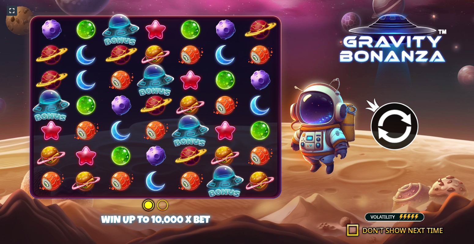 gravity bonanza juego