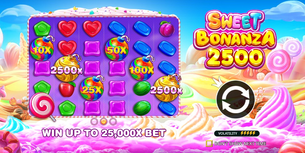 sweet bonanza x2500