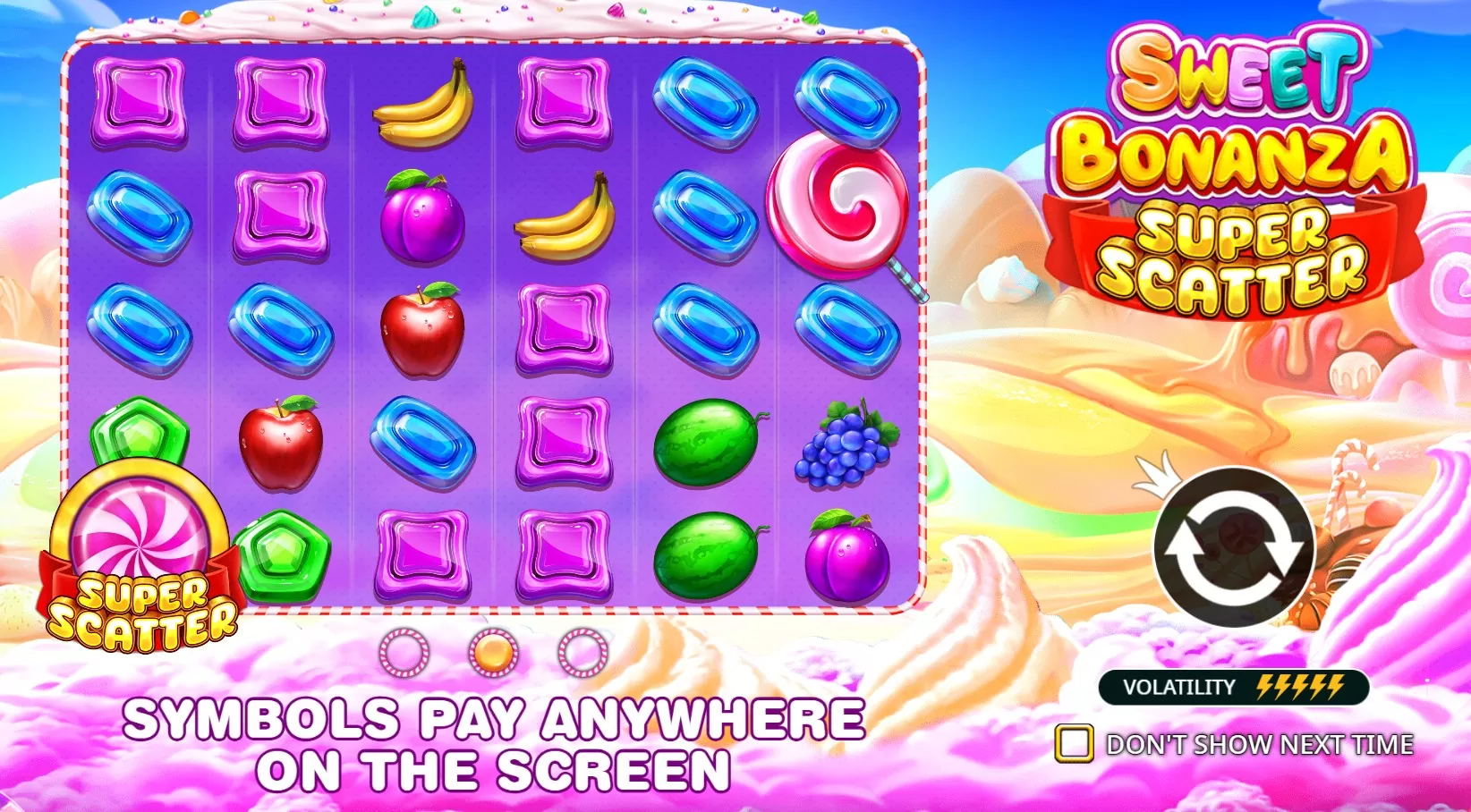 sweet bonanza super scater